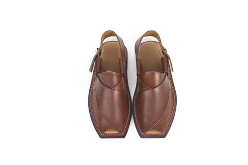Traditional Peshawari Chappal with Commando Sole