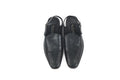 Black Peshawari Sandal with Shoe Heel